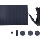 Solar Water Pump DC Brushless Monocrystalline Silicon Landscape Floating Fountain 9V 1.8W