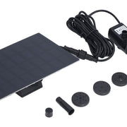 Solar Water Pump DC Brushless Monocrystalline Silicon Landscape Floating Fountain 9V 1.8W