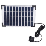 10V 5W Solar Fountain Kit Floating Solar Fountain Water Pump Kit for Gardens Pools Fish Tanks Aquariums