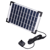 10V 5W Solar Fountain Kit Floating Solar Fountain Water Pump Kit for Gardens Pools Fish Tanks Aquariums