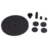10V 5W Solar Fountain Kit Floating Solar Fountain Water Pump Kit for Gardens Pools Fish Tanks Aquariums