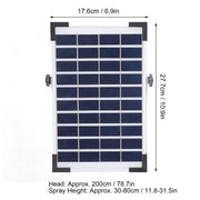Solar Fountain Solar Powered 10000 Hours Life Fine Workmanship Simple Operation Solar Fountain Pump