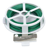 6Pcs Green Tie Wire Gardening Twist Tie Climbing Vine Tie Wire for DIY Flower Fixed Plant Support