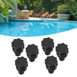 6Pcs Vent Valve Air Safety Exhaust Pool Filter Accessory Set Kit for HAYWARD DE Pool Cleaning Tools