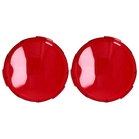 2Pcs Pool Lens Cover Plastic Red Transparent Underwater Light Lens Covers for Spa Lights 19cm In Australia - Darrahopens