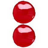 2Pcs Pool Lens Cover Plastic Red Transparent Underwater Light Lens Covers for Spa Lights 19cm In Australia - Darrahopens
