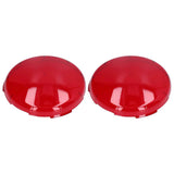 2Pcs Pool Lens Cover Plastic Red Transparent Underwater Light Lens Covers for Spa Lights 19cm In Australia - Darrahopens