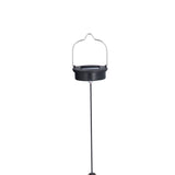 1.2V 0.5W Solar Wrought Iron Hollow Projection Lamp Outdoor Rainproof Solar Water Drop Chandelier