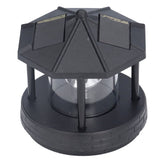 LED Solar Light Unique Tower Design 360 Degree Rotation Energy Saving Easy Installation Outdoor Lamp