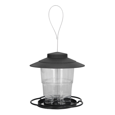 Bird Feeder 1L Durable ABS Easy Filling Transparent Container Portable Pavilion Design Hanging Bird Feeder In Australia - Darrahopens