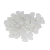 Outdoor Luminous Stones Colorful Fluorescent Luminous Pebbles for Dark Garden Courtyard Walkway Garden Trails 100 / Bag White In Australia - Darrahopens