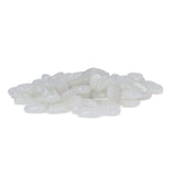 Outdoor Luminous Stones Colorful Fluorescent Luminous Pebbles for Dark Garden Courtyard Walkway Garden Trails 200 / Bag White