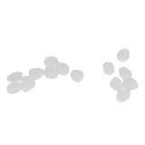 Outdoor Luminous Stones Colorful Fluorescent Luminous Pebbles for Dark Garden Courtyard Walkway Garden Trails 200 / Bag White