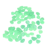 Outdoor Luminous Stones Colorful Fluorescent Luminous Pebbles for Dark Garden Courtyard Walkway Garden Trails 200 / Bag Turquoise In Australia - Darrahopens