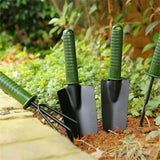 4pcs Garden Shovel Set Home Indoor Gardening Flower Gardening Mini Shovel Set Bonsai Tools Green Four Piece Set In Australia - Darrahopens