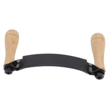 Draw Knife Wooden Handle HRC 30 Durable Tungsten Steel Curved High Sharpness Draw Shave Knife for Log Wood Furniture 8in