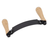 Draw Knife Wooden Handle HRC 30 Durable Tungsten Steel Curved High Sharpness Draw Shave Knife for Log Wood Furniture 10in