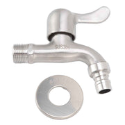 G1/2 Washing Machine Tap Leakage Proof Cold Water Stainless Steel Wall Mounted Faucet for Garden Kitchen In Australia - Darrahopens