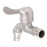 G1/2 Washing Machine Tap Leakage Proof Cold Water Stainless Steel Wall Mounted Faucet for Garden Kitchen In Australia - Darrahopens