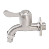 G1/2 Washing Machine Tap Leakage Proof Cold Water Stainless Steel Wall Mounted Faucet for Garden Kitchen