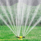 360 Degrees Automatic Rotating Sprinkler Three Prong Irrigation Lawn Sprinkler Garden Sprinkler Watering Device with Adapter Set In Australia - Darrahopens