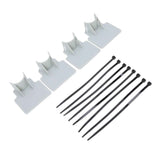 Swimming Pool Pipe Holders Adjustable Design Sturdy ABS Easy Installation Swimming Pool Hose Support Brackets Gray In Australia - Darrahopens