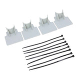 Swimming Pool Pipe Holders Adjustable Design Sturdy ABS Easy Installation Swimming Pool Hose Support Brackets Gray In Australia - Darrahopens