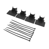 Swimming Pool Pipe Holders Adjustable Design Sturdy ABS Easy Installation Swimming Pool Hose Support Brackets Black In Australia - Darrahopens
