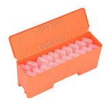 King Cage Transport Box with 20Pcs Queen Bee Rearing Cages Transparent King Cage Beekeeping Tools