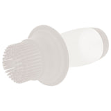 Oil Dispenser Bottle 60ml Food Grade Silicone Squeeze Type Brush Evenly Heat Insulation Cooking Oil Dispenser Gray White