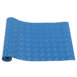 Swimming Pool Protective Ladder Mat Non Slip Replacement Ladder Rubber Pad Blue for Pools Herringbone