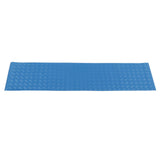 Swimming Pool Protective Ladder Mat Non Slip Replacement Ladder Rubber Pad Blue for Pools Herringbone
