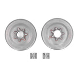 Chainsaw 7 Tooth Clutch Drum Needle Bearing Kit Sprocket Accessories for Husqvarna 350 340 345 445 450 450 In Australia - Darrahopens