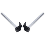 2Pcs Greenhouse Rain Gutter Drains Silver Drainage Downpipe Gutter Kit Gutter Water Butt Pipe Kit