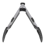 Food Tong Thickened 304 Stainless Steel Anti Slip Corrosion Resistant Barbecue Tongs for Restaurant Kitchen Baking Black