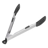 Food Tong Thickened 304 Stainless Steel Anti Slip Corrosion Resistant Barbecue Tongs for Restaurant Kitchen Baking Black