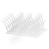 30cm Bird Deterrent Spikes Plastic Bird Repellent Spikes for Fence Roof Mailbox Window
