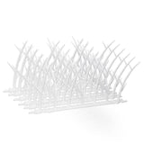 30cm Bird Deterrent Spikes Plastic Bird Repellent Spikes for Fence Roof Mailbox Window
