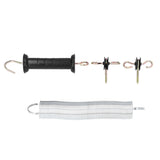 Electric Fence Gate Kit PP Iron 5 Meters Animal Spring Door Accessory with Handle Insulated Nail for Livestock In Australia - Darrahopens