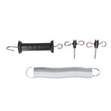 Electric Fence Gate Kit PP Iron 5 Meters Animal Spring Door Accessory with Handle Insulated Nail for Livestock