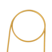 3 Pcs Plant Trellis 40cm Wrought Iron Metal Plant Climbing Trellis Indoor Green Plant Potted Flower Arrangement Bracket Gold