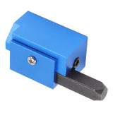 Woodworking Right Angle Corner Chisel Square Recessed Hinge Door Lock Recess Corner Wood Chiseling Tool Blue