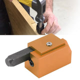 Woodworking Right Angle Corner Chisel Square Recessed Hinge Door Lock Recess Corner Wood Chiseling Tool Gold
