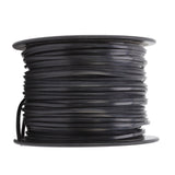3.3mm/0.13in Square String Trimmer Line High Efficiency Nylon Black Grass Trimmer Line Replacement for Husqvarna 100m/328.1ft
