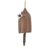 Rustic Hanging Animal Wind Chimes Resin Hand Made Natural Garden Decoration for Gardens Backyards Trees Yards D Red Panda