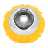 25mm Nylon Wheel Brush Trimmer High Hardness Nylon Manganese Steel Wire Trimmer Head for Courtyard Garden