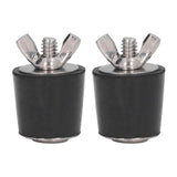2Pcs Swimming Pool Rubber Plugs Winterizing Tapered Plug Swimming Pool Accessories 25mm In Australia - Darrahopens