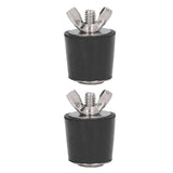 2Pcs Swimming Pool Rubber Plugs Winterizing Tapered Plug Swimming Pool Accessories 25mm