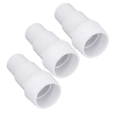 3Pcs G1‑1/2 External Thread Hose Adapter Swimming Pool Supplies for Replacement of Above Ground Pool Pumps Filters Skimmers