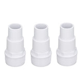 3Pcs G1‑1/2 External Thread Hose Adapter Swimming Pool Supplies for Replacement of Above Ground Pool Pumps Filters Skimmers